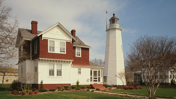 Fort Monroe lighthouse