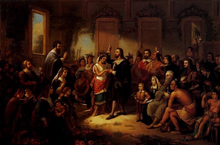 the marriage of Pocahontas to John Rolfe led to an eight-year pause in warfare between the Native Americans and the colonists