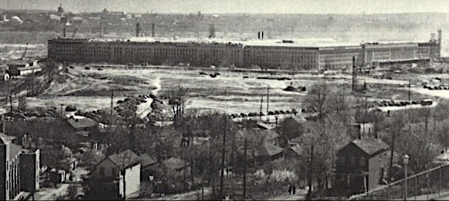 the Queen City community, before removal in 1942