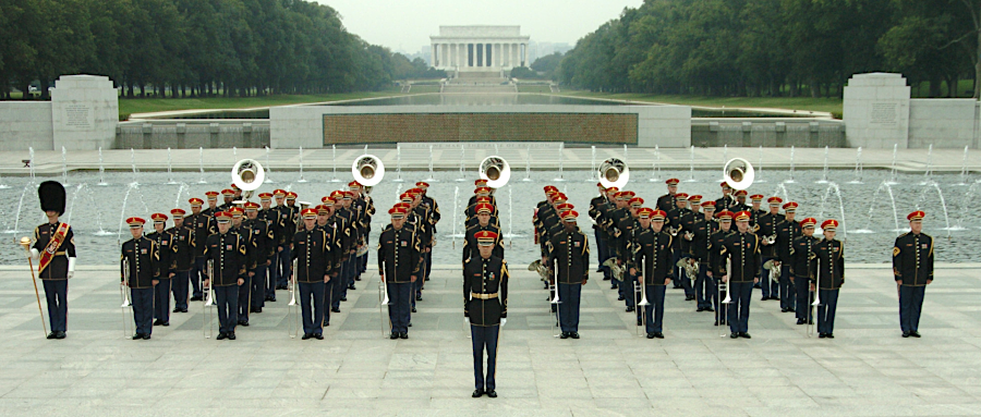 the US Army Band is based at Joint Base Myer-Henderson Hall