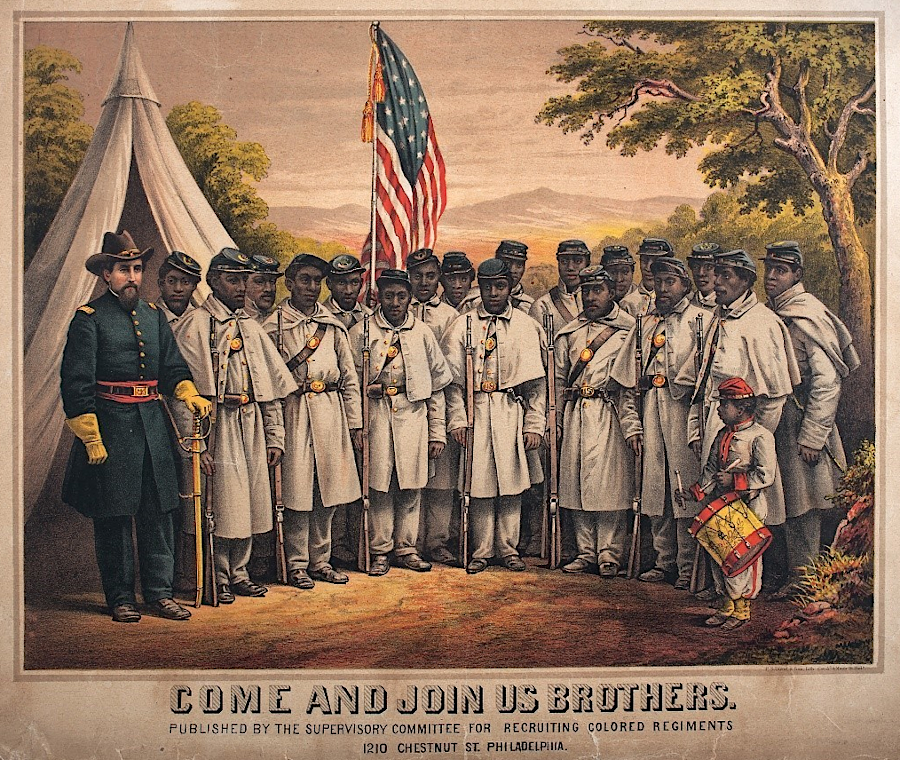 the prominent role of US Colored Troops at the Battle of New Market Heights makes that site distinctive in Virginia