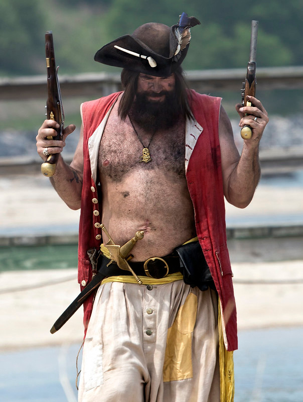 dressing up as a pirate has become a form of modern entertainment