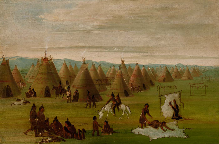 Native Americans in Virginia, unlike their counterparts on the Great Plains, did not live in teepees made of animal skins