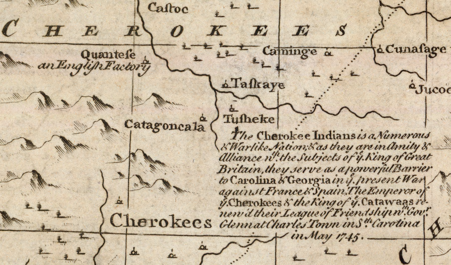 the English wanted the Cherokee to be allies