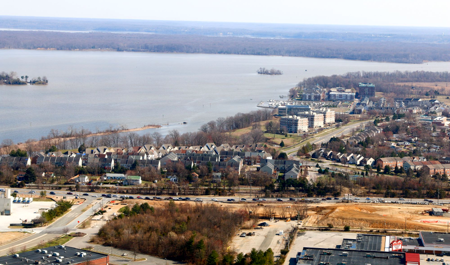 Occoquan Bay, once the home of the Moyumpse (Dogue) and now the Belmont Bay development