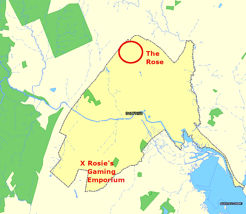 the $389 million project for the Rose would be located at the northern end of Dumfries, replacing a landill with a tourist destination center