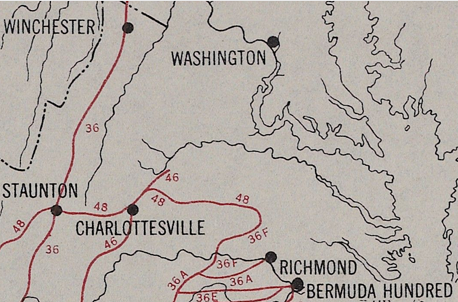 English colonists documented few Native American trails for trade between the Siouan-speaking Monacan/Mannahoacks and Algonquian-speaking Moyumpse/Piscataway communities