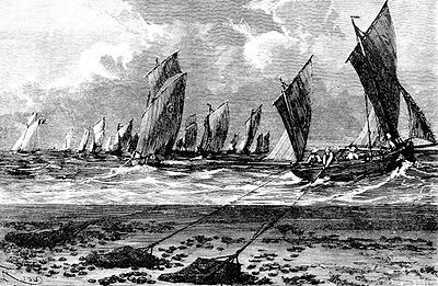 sailboats for dredging