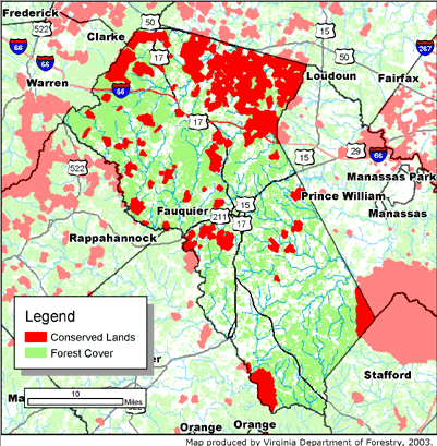 conservation easements in Fauquier
