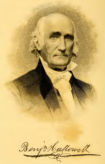 Benjamin Hallowell initiated development of the Alexandria Water Company in the early 1850's