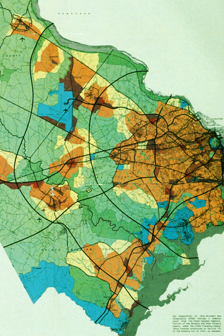 the Northern Virginia Regional Plan for 2000, completed in 1965, envisioned Outer Beltways in Fairfax and Prince William counties