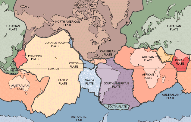 continental plates