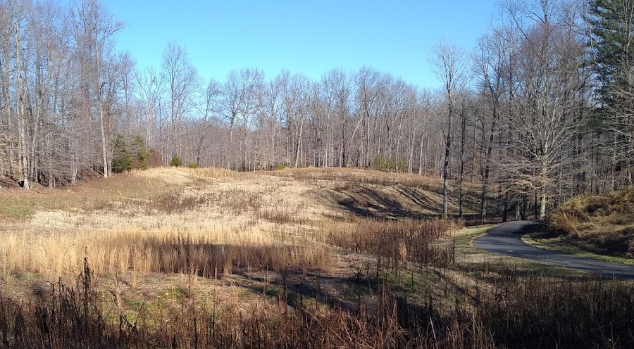 former fairways at General's Ridge Golf Course in January, 2020