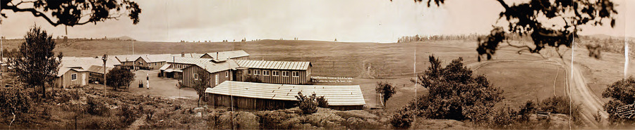 the CCC camp at Big Meadows in 1934