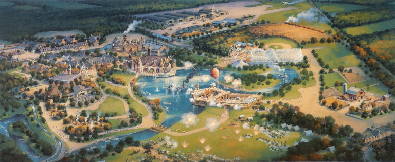 Disney America was proposed in 1993, for a site in western Prince William County north of Haymarket