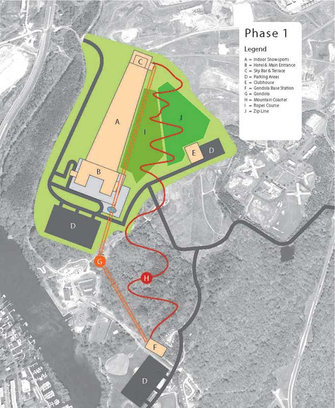 proposed ski run in Fairfax County at the I-95 Landfill Complex