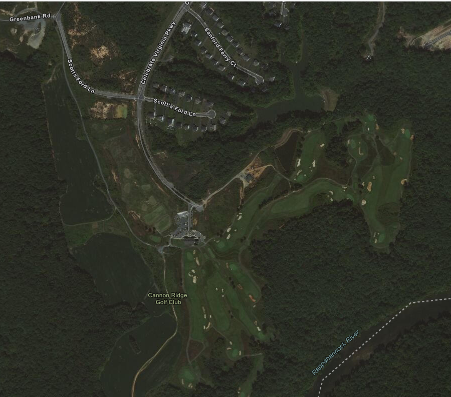 the Cannon Ridge Golf Club, Pod G in the Celebrate Virginia North project, closed for good in December, 2017