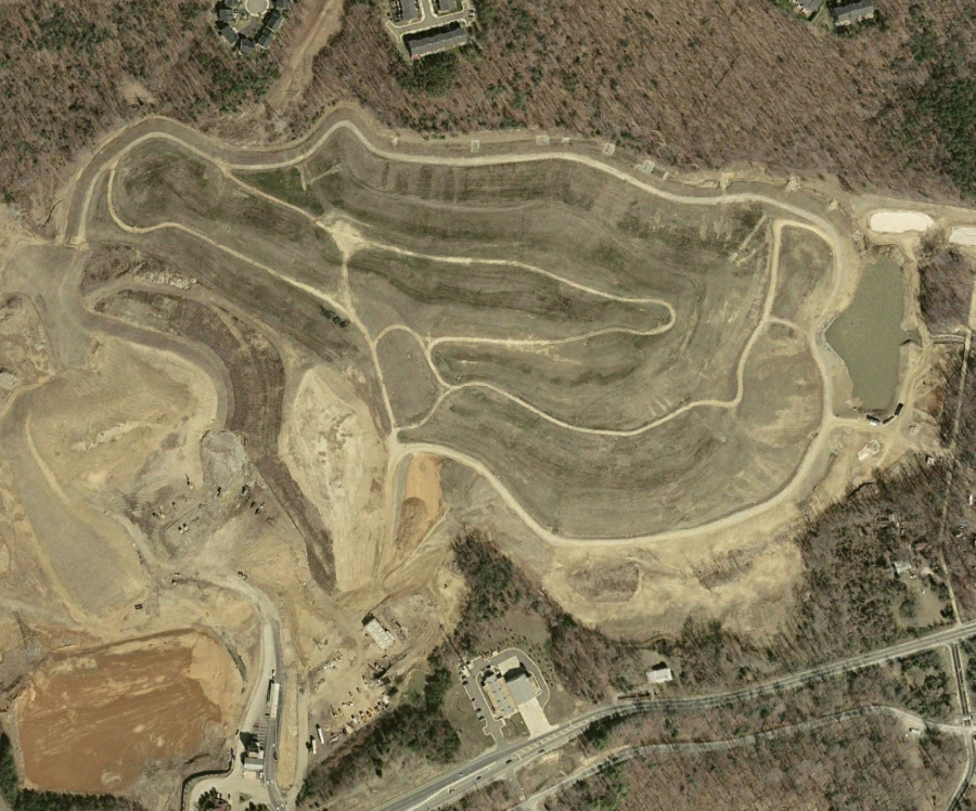 Hilltop Golf Course was located on the site of a construction and demolition debris landfill between 2003-2015