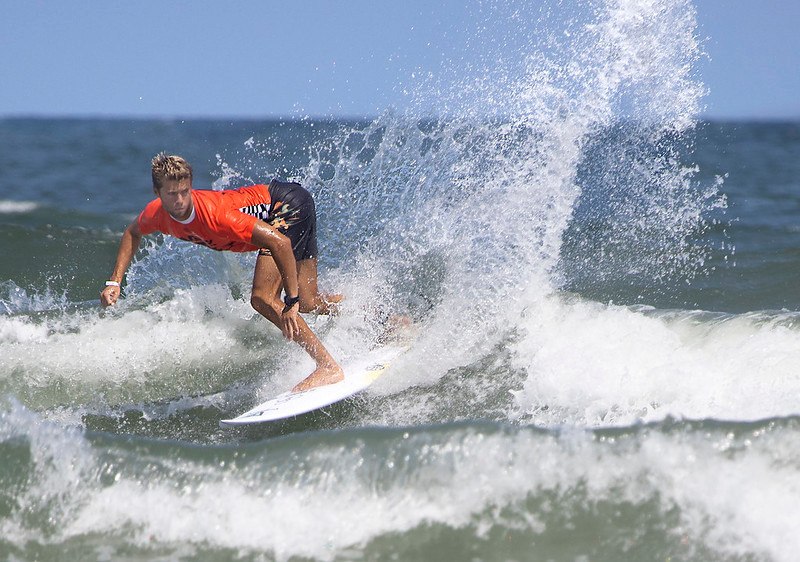 waves at Virginia Beach bear little resemblance to the massive breakers at famous surfing spots, but still offer a healthy challenge