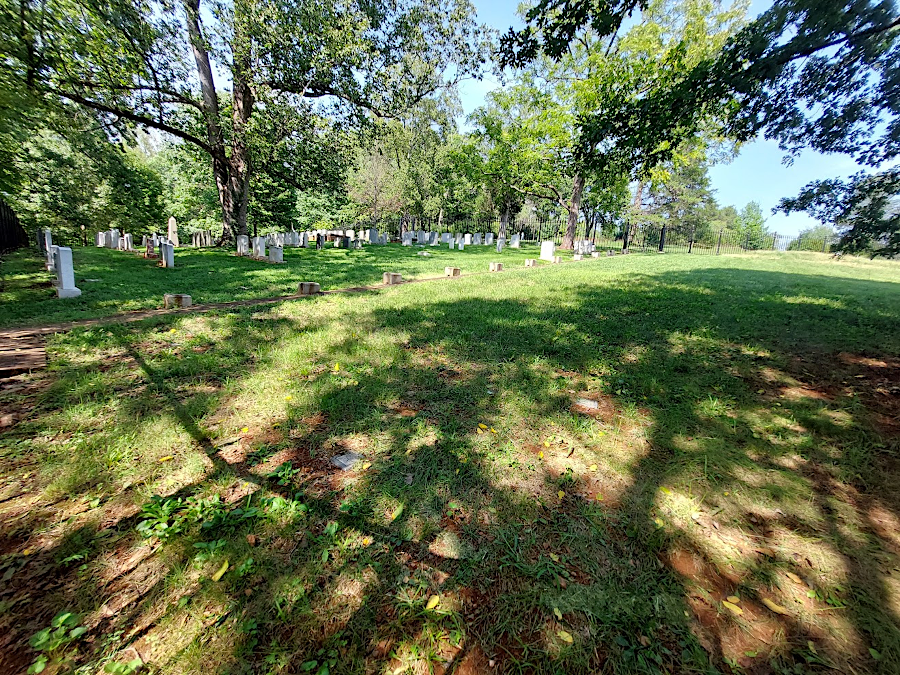 in 2026, there was plenty of room for additional burials in the Jefferson family graveyard at Monticello