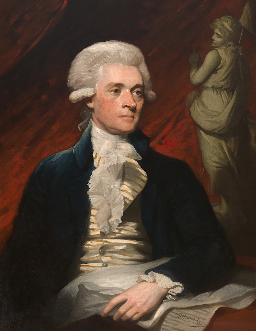 Thomas Jefferson was in France when the General Assembly approved the Virginia Statute for Religious Freedom in 1786