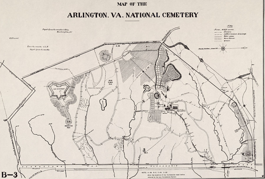 Confederates were reburied in Arlington Cemetery