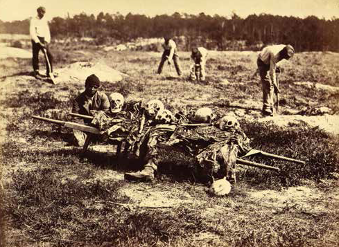 the Federal government moved Union soldiers buried on Virginia battlefields to military cemeteries after the Civil War ended