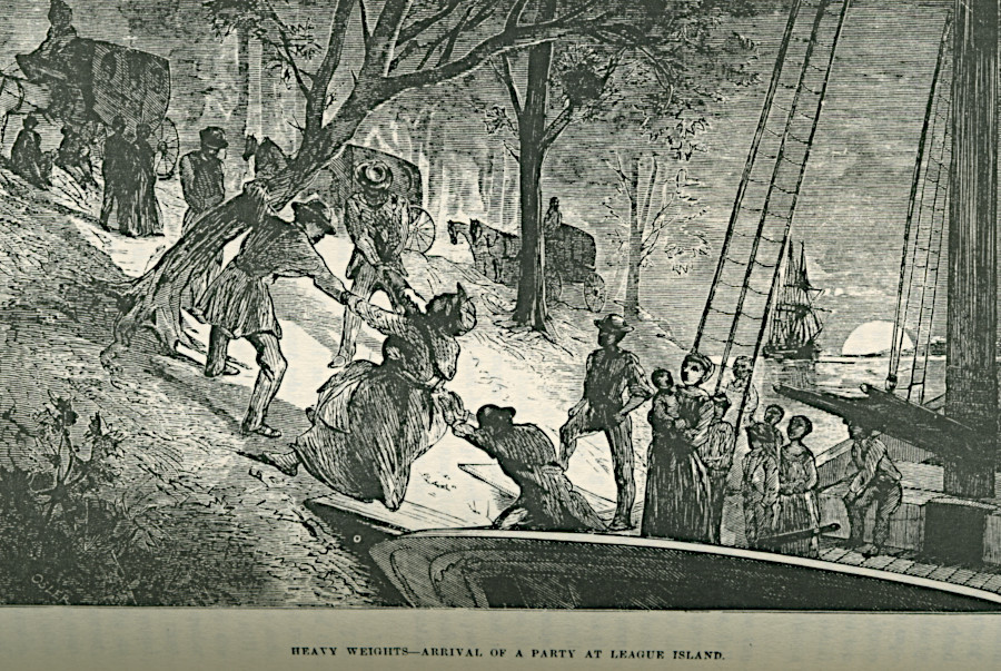 the Underground Railroad included escaping slavery via a boat to Phliadelphia