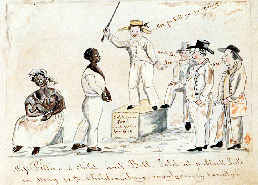 the trade in enslaved people was a business, with prices determined by supply and demand