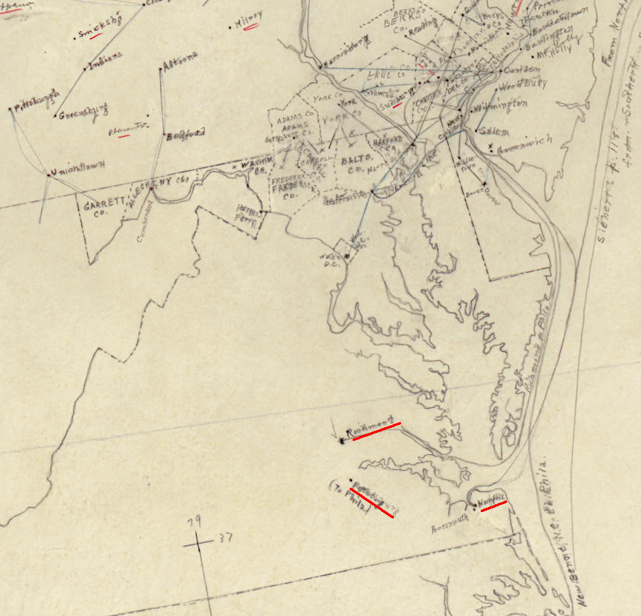 one way enslaved people fled Virginia was by water, catching boats in the port cities of Richmond, Petersburg and Norfolk