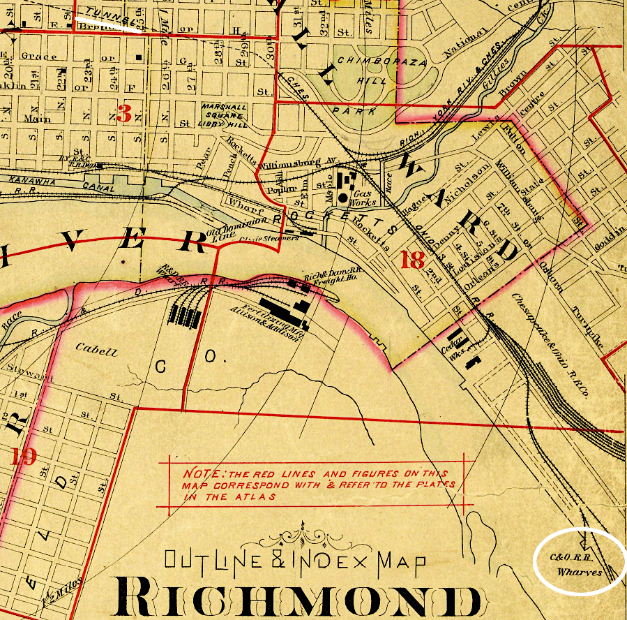 the Church Hill Tunnel was constructed to provide a faster route to the railroad's docks near Rocketts Landing