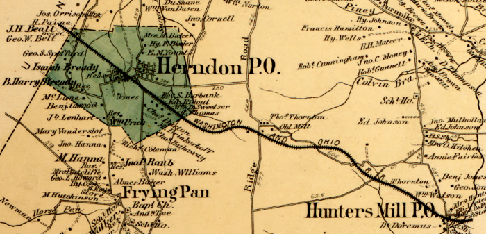 Alexandria investors built the Alexandria, Loudoun, and Hampshire Railroad to steer business to Alexandria from Loudoun County and (ideally) the Shenandoah Valley and the coal fields of Hampshire County