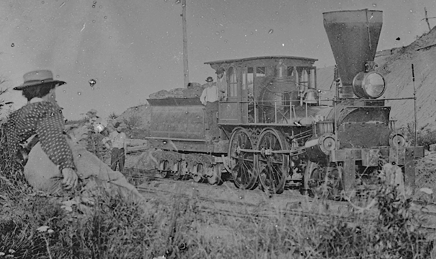 Virginia railroads bought their rails and most of their locomotives from  manufacturers in northern states or Great Britain