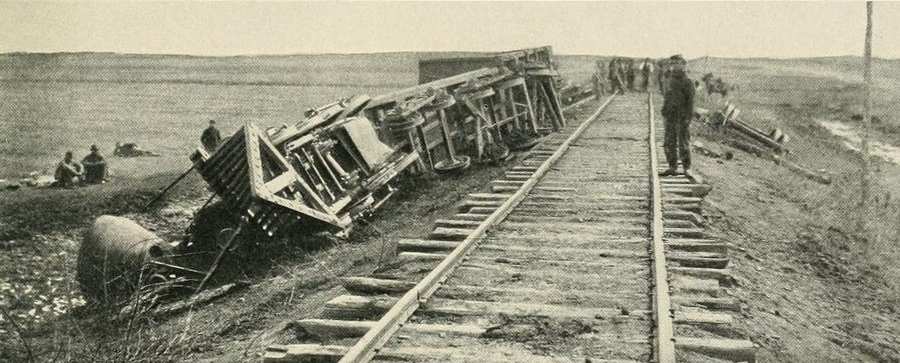 most of the railroad infrastructure in Virginia was destroyed during the Civil War