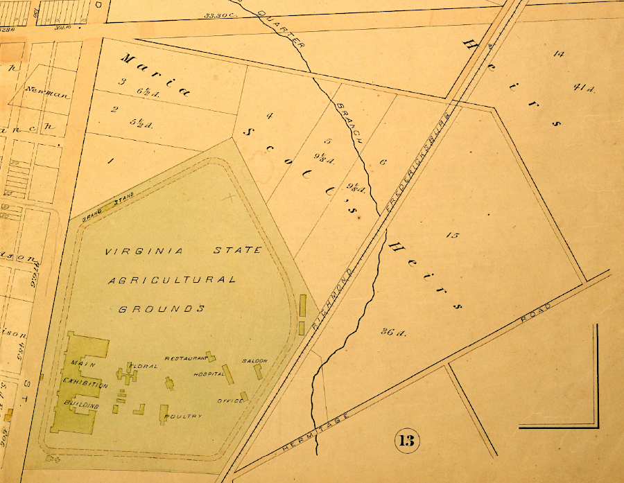 Broad Street Station was built on the site of the former state fairgrounds