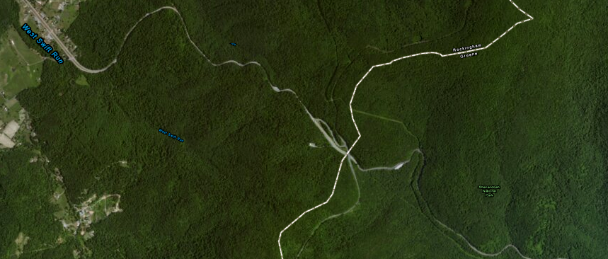 a highway (modern US 33) was built through Swift Run Gap connecting Stanardsville to Elkton, but no railroad ever crossed the Blue Ridge there