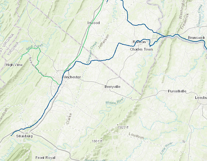 CSX still maintains a connection to Strasburg in the Shenandoah Valley