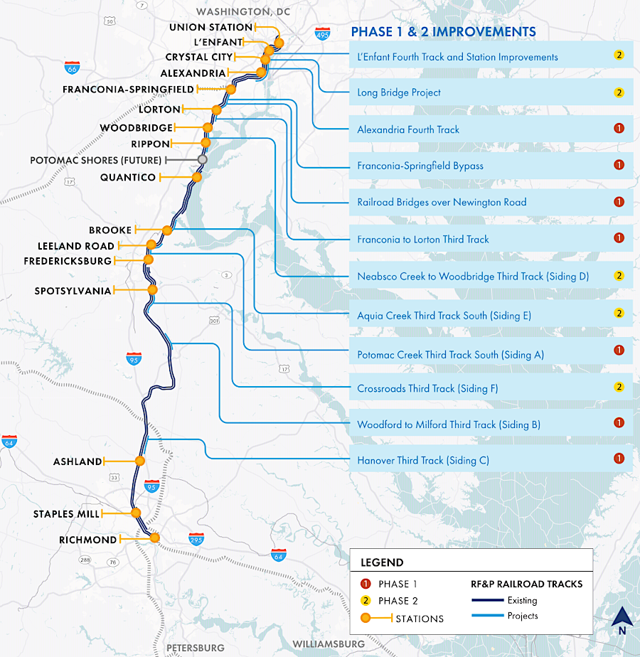 building a new Long Bridge was part of the statewide $3.7 billion Transforming Rail in Virginia initiative announced in 2019