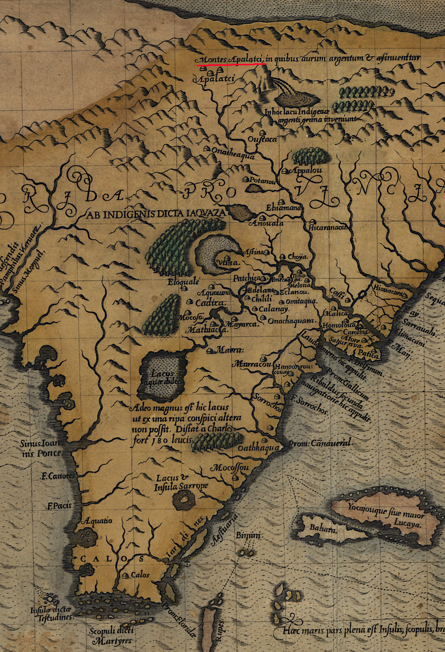 French mapmaker Jacques Le Moyne de Morgues had the most influence in naming the Appalachian mountains