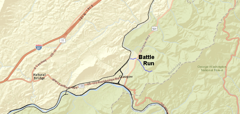 Battle Run was reportedly named for the 1742 fight between colonists and Iroquois