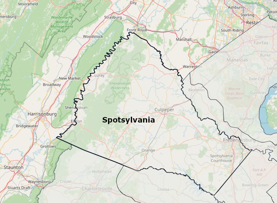 in 1730, Ross and Bryan applied for land that was west of any organized county in Virginia
