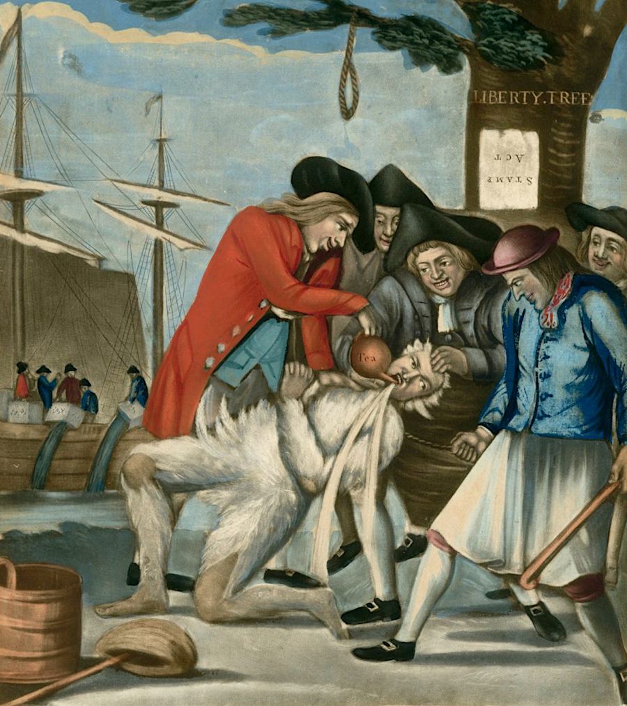 the Proclamation of 1763, the Sugar Act of 1764, the Stamp Act of 1765, and later the Townshend duties inflamed colonial opposition to rule from London and stimulated the American Revolution