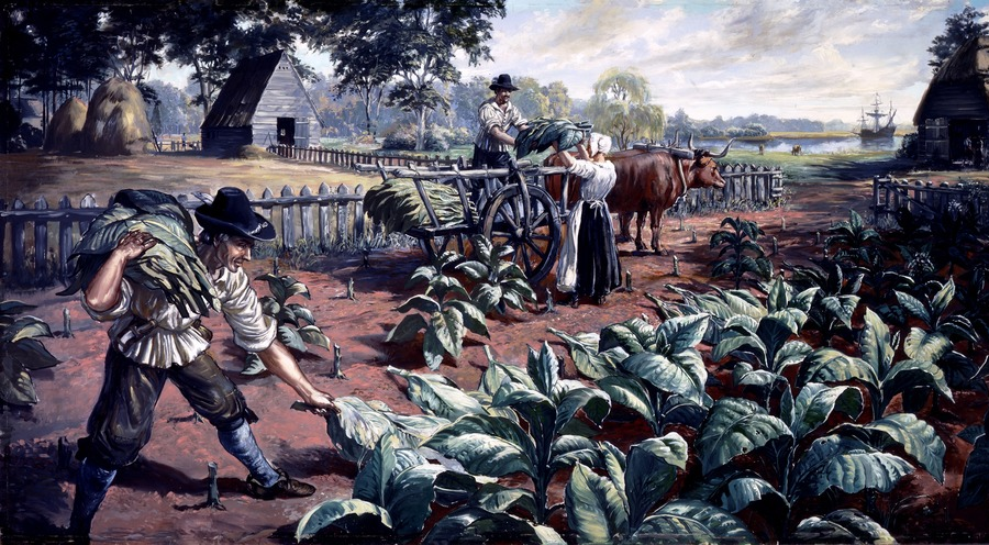 to maximize profit from tobacco production, colonial investors acquired title to private parcels separate from the Virginia Company's lands