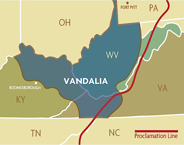 Lord Hillsborough proposed the Vandalia grant be expanded to 20 million acres, potentially creating a 14th colony