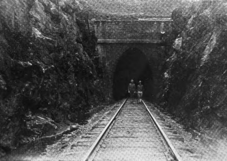 west portal of the Blue Ridge Tunnel