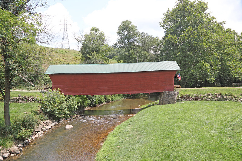 Sinking Creek Bridge in Giles County