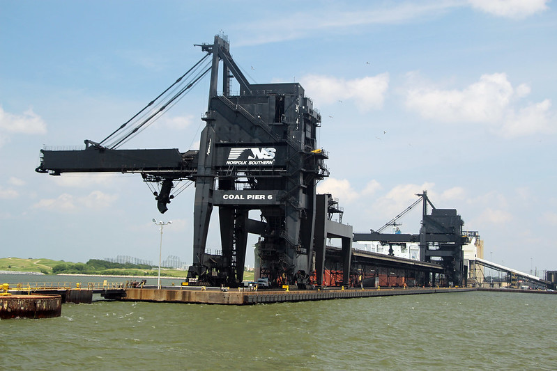 coal shipments at Lamberts Point increased when the Port of Baltimore was closed in 2024