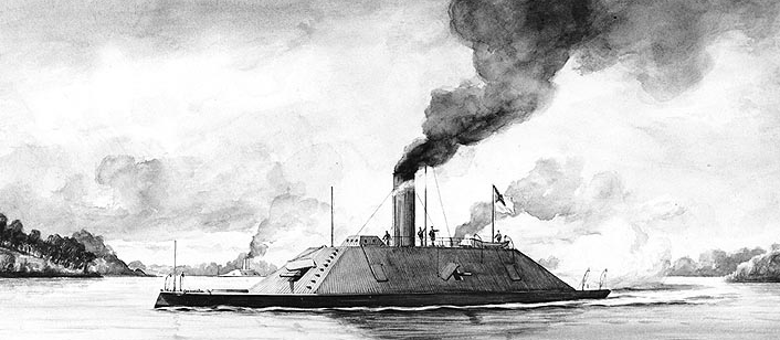 the CSS Richmond was a Confederate ironclad constructed initially at the Norfolk Navy Yard, completed in Richmond after the Confederates abandoned Hampton Roads, and trapped upstream of Drewry's Bluff for the rest of the Civil War