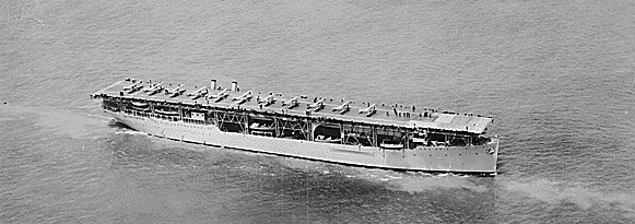 the USS Langley, created at the Norfolk Navy Yard from a former collier, became the first US aircraft carrier