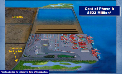 Eastward Expansion of Craney Island - terminal opening, 2017 (proposed)